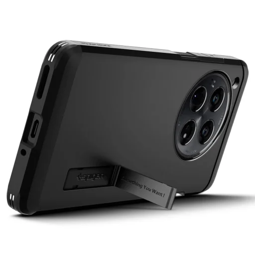  OnePlus 12 fekete Spigen Tough Armor tok - 11