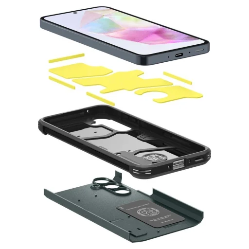  Samsung Galaxy A35 5G Zöld Spigen Tough Armor tok - 6