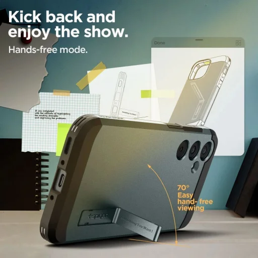  Samsung Galaxy A35 5G Zöld Spigen Tough Armor tok - 13