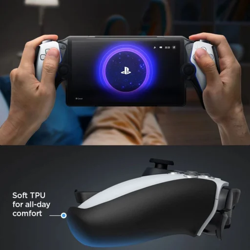  Sony Playstation Portal fekete Spigen Thin Fit tok - 16