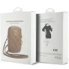 Guess Zip Quilted 4G táska - barna tok thumbnail
