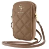 Guess Zip Quilted 4G táska - barna tok thumbnail