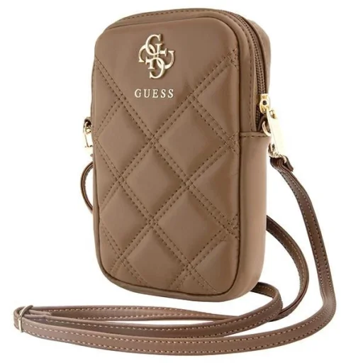 Guess Zip Quilted 4G táska - barna tok - 1