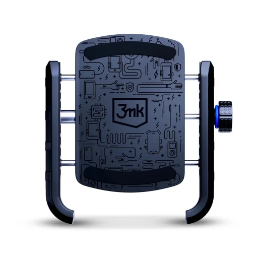 3mk Steel Bike Holder Biciklis Telefon Tartó - Fekete - 2