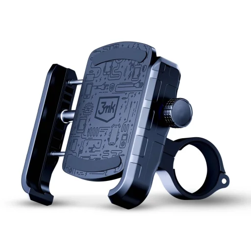 3mk Steel Bike Holder Biciklis Telefon Tartó - Fekete - 4