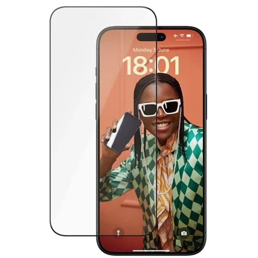 PanzerGlass Ceramic Protection kerámia üvegfólia iPhone 15 Pro Max pozicionálóval - 2