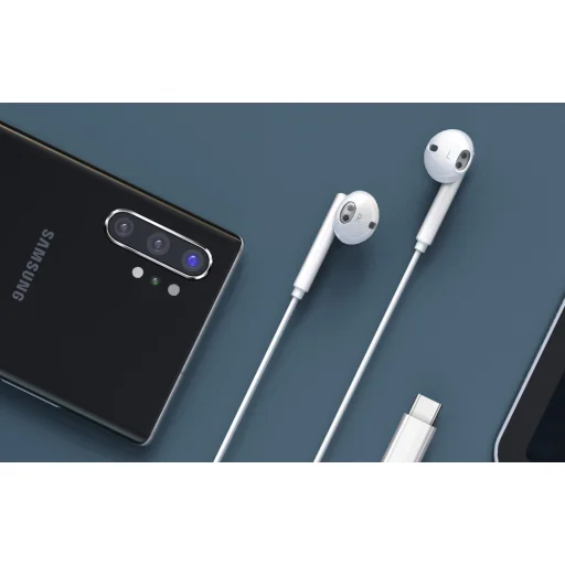 Mcdodo HP-7500 vezetékes fülhallgatók, USB-C (fehér) - 4