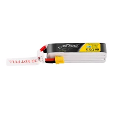 Tattu 3s 550mAh 95C 11.4V HV Lipo akkumulátor XT30 csatlakozóval, hosszú csomag