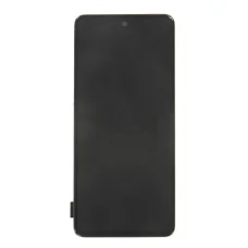 LCD kijelző + Érintőképernyő egység Samsung M317F Galaxy M31S Fekete (Service Pack)