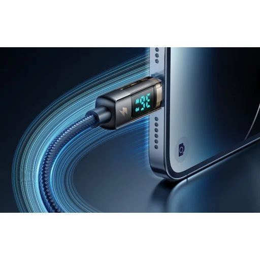 Mcdodo CA-3600 USB-C to Lightning kábel, automatikus kikapcsolás, 36W, 1.2m (fekete) - 5