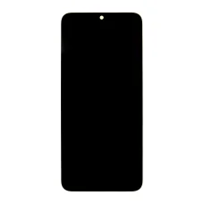 LCD kijelző + Érintőegység + Előlap Samsung A057 Galaxy A05s Fekete (Szervízcsomag)