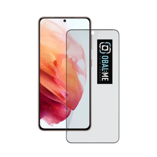 OBAL:ME Privacy 5D Üvegfólia Samsung Galaxy S21 Fekete - 1