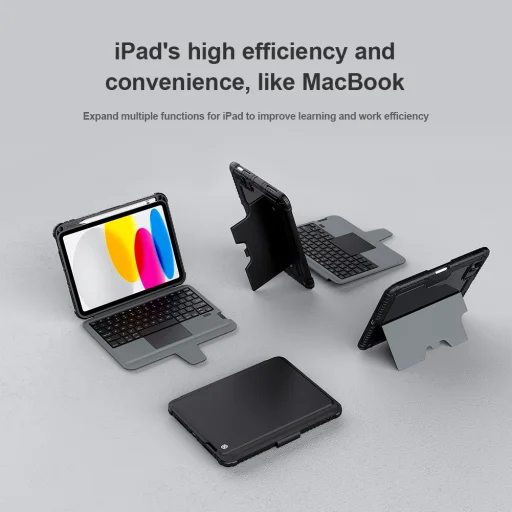 Nillkin Bumper Combo Keyboard Case iPad 10.9 2022 / iPad 11 2025 tok Black - 10