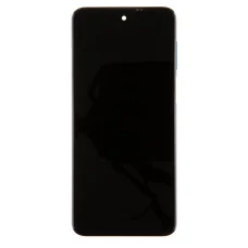 LCD kijelző + érintőpanel + előlapi borítás Xiaomi Redmi Note 9 Pro/9S/9 Pro Max Interstellar Gray