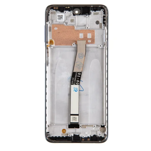 LCD kijelző + érintőpanel + előlapi borítás Xiaomi Redmi Note 9 Pro/9S/9 Pro Max Interstellar Gray - 2