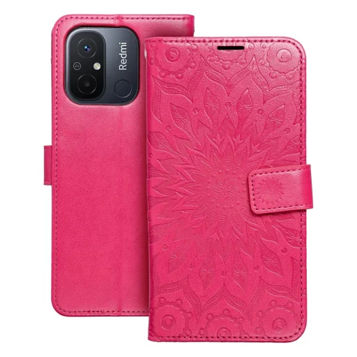 MEZZO fliptok Xiaomi Redmi 12C mandala magenta - 1
