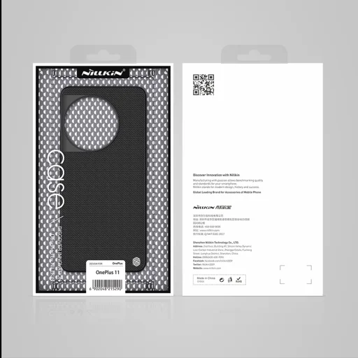 Nillkin Texturált Kemény Tok OnePlus 11 Fekete tok - 9