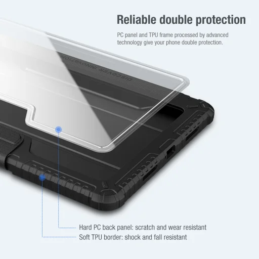 Nillkin Bumper PRO védőállványos tok Xiaomi Pad 6/6 Pro fekete - 8