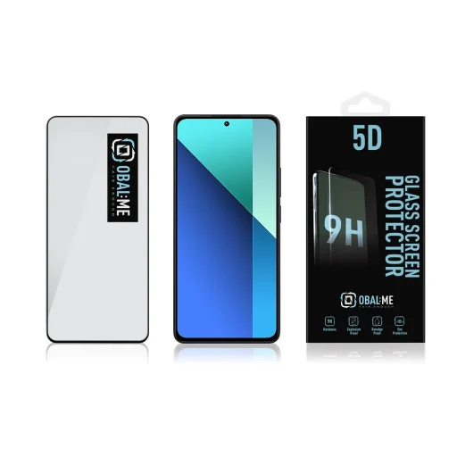 OBAL:ME 5D üvegfólia Xiaomi Redmi Note 13 4G/5G Black - 3