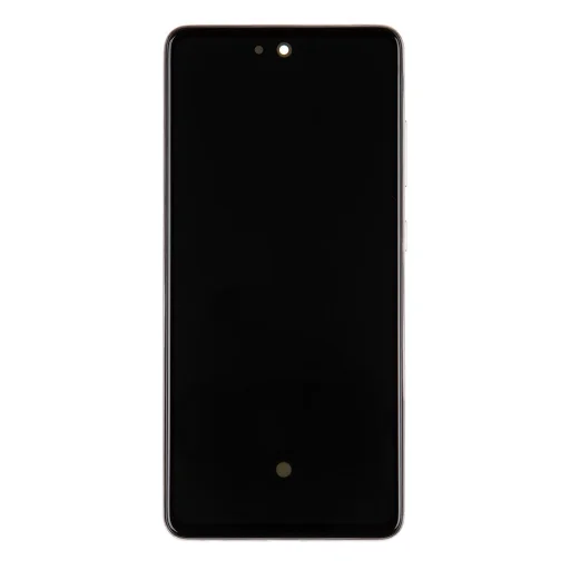 LCD kijelző + Érintőegység Samsung A526/A525 Galaxy A52 Fehér (Szervizcsomag) - 1