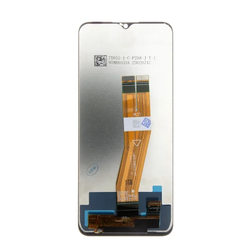 LCD kijelző + Érintőegység Samsung A025G Galaxy A02s Fekete - 2