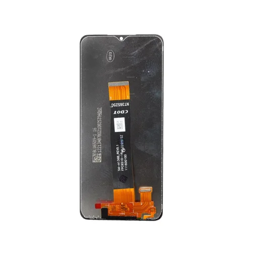 LCD kijelző + Érintőegység Samsung A047F Galaxy A04s Fekete - 2