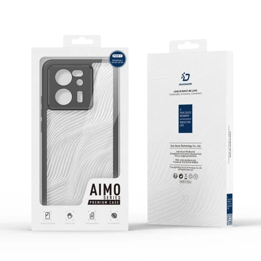 Dux Ducis Aimo tok Xiaomi Redmi K60 Ultra / 13T / 13T Pro - Fekete - 3