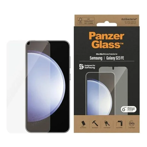 PanzerGlass Ultra-Wide Fit üvegfólia Samsung Galaxy S23 FE készülékhez - 1