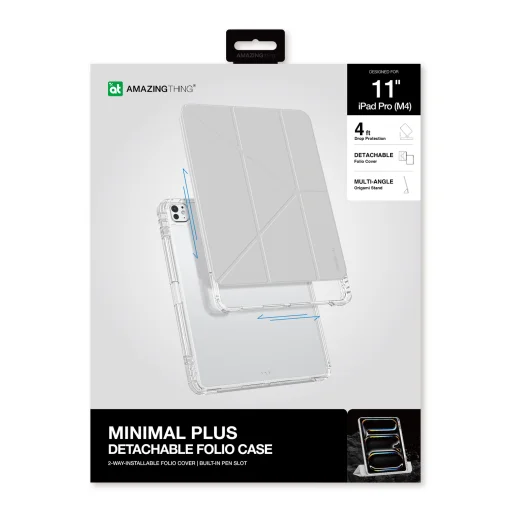 Amazing Thing Minimal tok 4FT IPAD11MINGY iPad Pro 11 M4 2024 szürke - 10