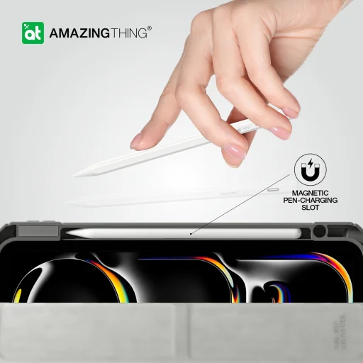 Amazing Thing Titan Pro tok 5FT IPAD11TPGY Ipad Pro 11 M4 2024 szürke - 6
