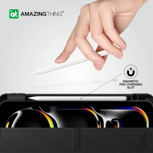 Amazing Thing Titan Pro tok 5FT IPAD12.9TPBK iPad Pro 13 M4 2024 fekete - 8