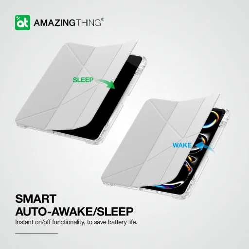 Amazing Thing Minimal Tok 4FT IPADAIR12.9MINBK for Ipad Air 13 M2 2024 fekete - 6