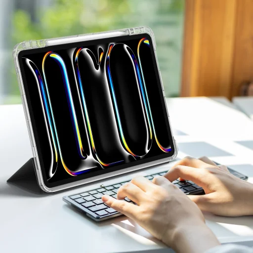 Amazing Thing Minimal Tok 4FT IPADAIR12.9MINBK for Ipad Air 13 M2 2024 fekete - 7