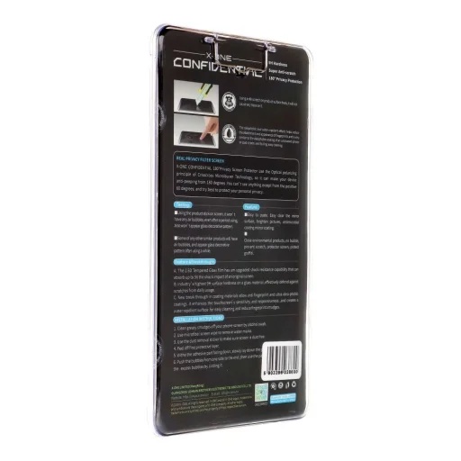 X-ONE Full Cover Extra Strong Privacy - iPhone 11 Pro Max (full glue) 9H üvegfólia. - 2