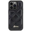 GUESS tok iPhone 15 Pro GUHCP15LPSQSQSK (Quilted Metal Logo) fekete thumbnail