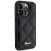 GUESS tok iPhone 15 Pro GUHCP15LPSQSQSK (Quilted Metal Logo) fekete thumbnail