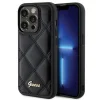 GUESS tok iPhone 15 Pro GUHCP15LPSQSQSK (Quilted Metal Logo) fekete thumbnail