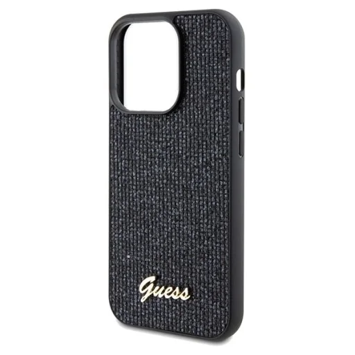 GUESS tok IPHONE 14 Pro GUHCP14LPMSDGSK (Disco Metal Script) fekete - 6