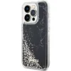 GUESS tok iPhone 14 Pro GUHCP14LLCSGSGK (Liquid Glitter Marble) fekete - 2