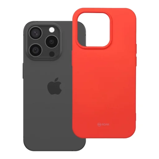 Roar Colorful Jelly Case tok - iPhone 15 Pro barack rózsaszín - 6