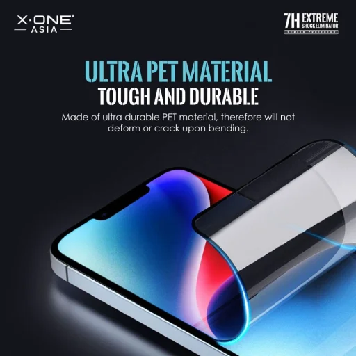 X-ONE Extreme Shock Eliminator 4. generációs - iPhone 14 Pro/15 üvegfólia - 12