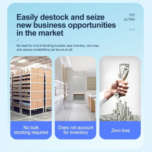 SUNSHINE Y22 Ultra hydrogél védőfólia vágógép - 3