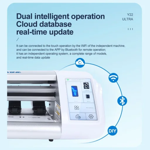 SUNSHINE Y22 Ultra hydrogél védőfólia vágógép - 4