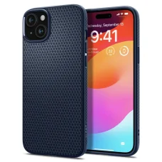  iPhone 15 Navy Blue SPIGEN Liquid Air tok
