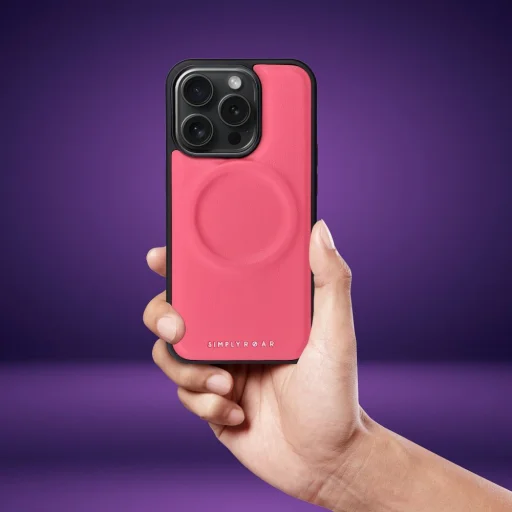 Roar Mag Morning tok - iPhone 15 Plus hot pink - 3