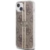 GUESS tok IPHONE 15 Plus GUHCP15MH4PSEGW (4G Gold Stripe) barna thumbnail