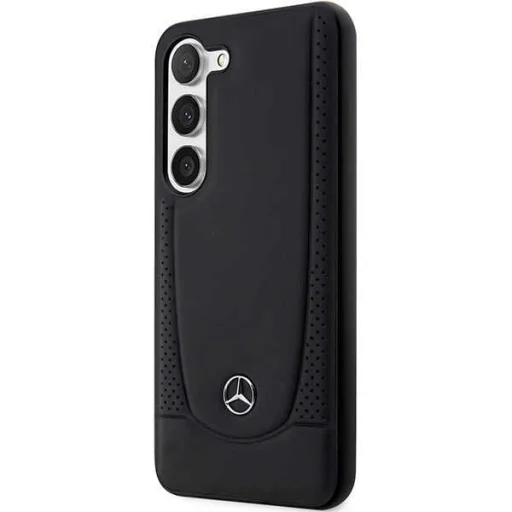 Mercedes Leather Urban tok Samsung Galaxy S23+ - fekete - 2