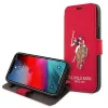 US Polo USFLBKP12SPUGFLRE iPhone 12 Mini 5,4" piros fliptok Polo Embroidery Collection - 6