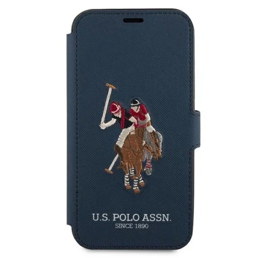US Polo USFLBKP12MPUGFLNV iPhone 12/12 Pro 6,1" sötétkék fliptok Polo Embroidery Collection - 2