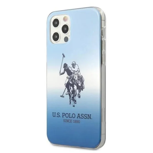 US Polo USHCP12MPCDGBL iPhone 12/12 Pro 6,1" kék Gradient Collection tok - 2